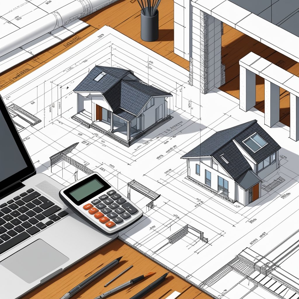 Estimasi biaya desain interior rumah type 36 dengan konsep minimalis dan fungsional.
