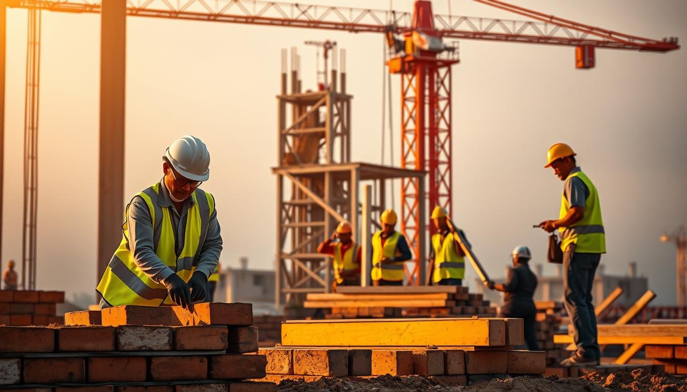 upah tukang bangunan borongan atau harian