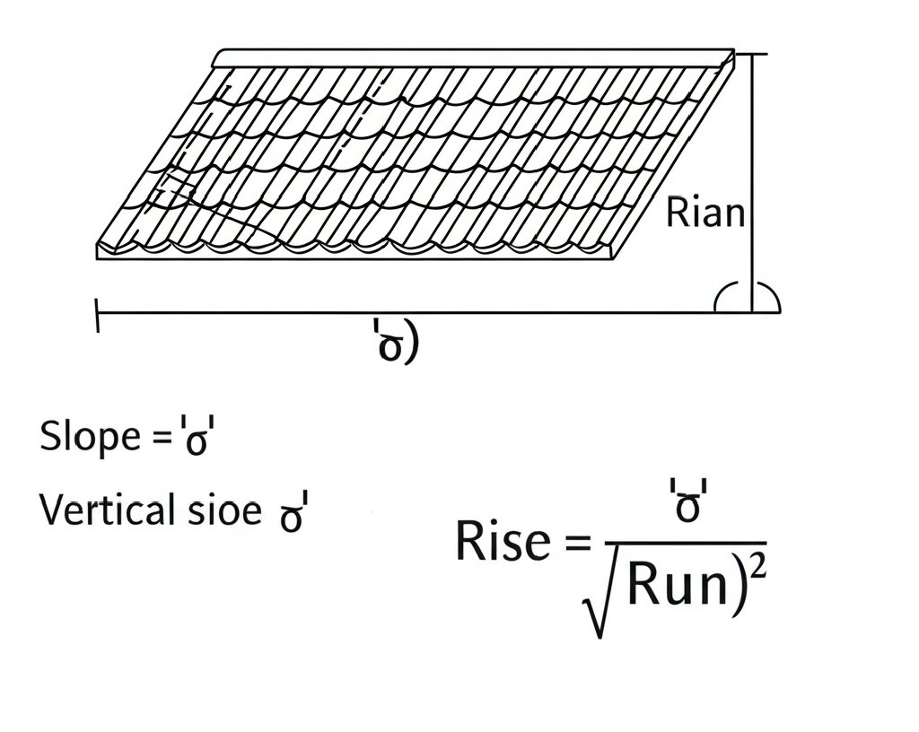 Standar Kemiringan Atap Genteng dan Rumus Menghitungnya