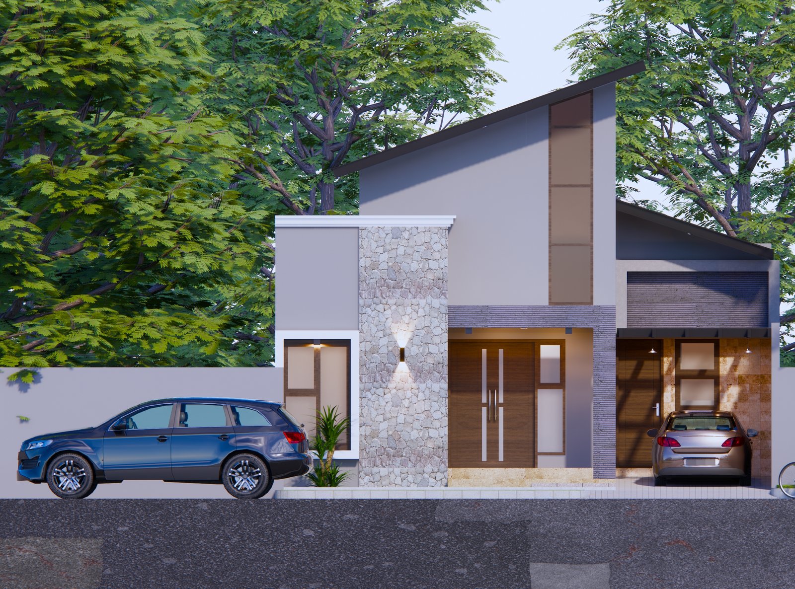 Desain Rumah Satu Lantai Kekinian, Cocok untuk Keluarga Muda