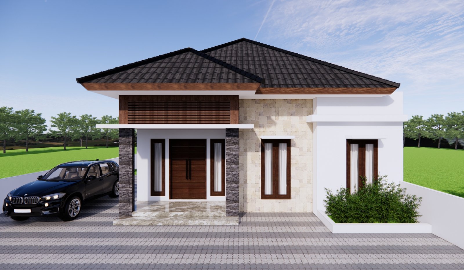 Desain Rumah Mengaci yang Elegan dan Rapi