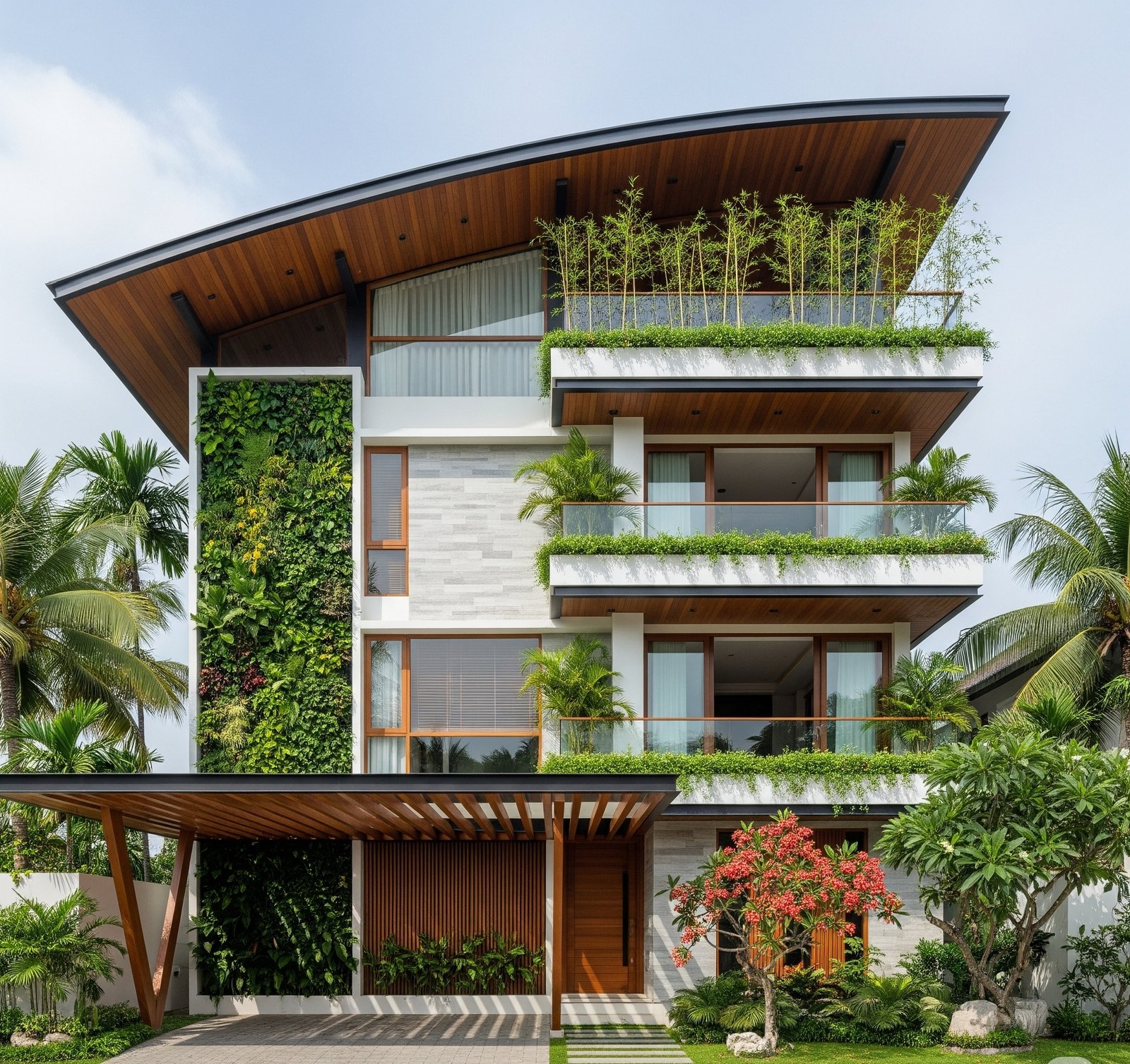 Desain rumah eco green