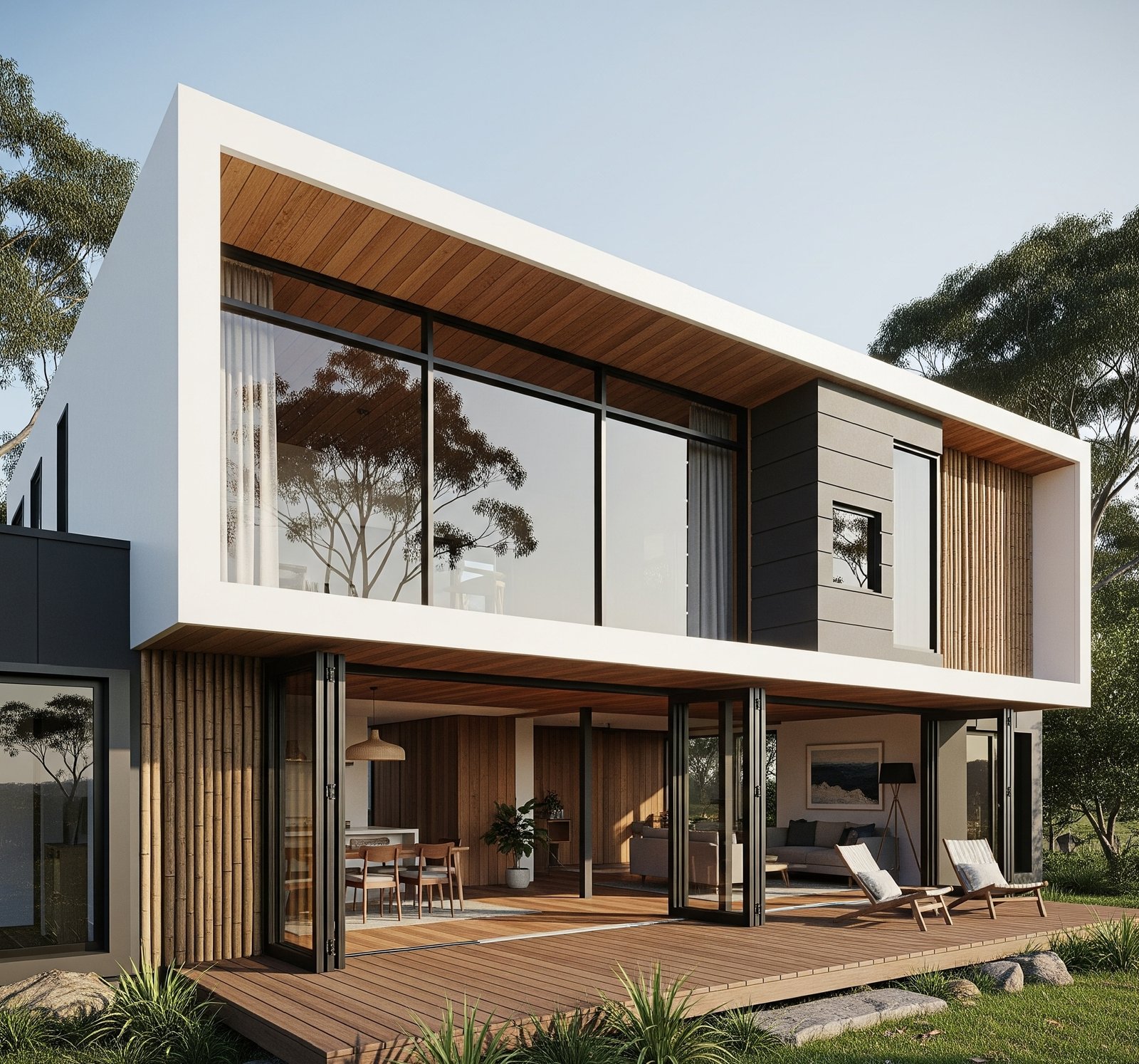 Desain Rumah Eco House Modern yang Ramah Lingkungan