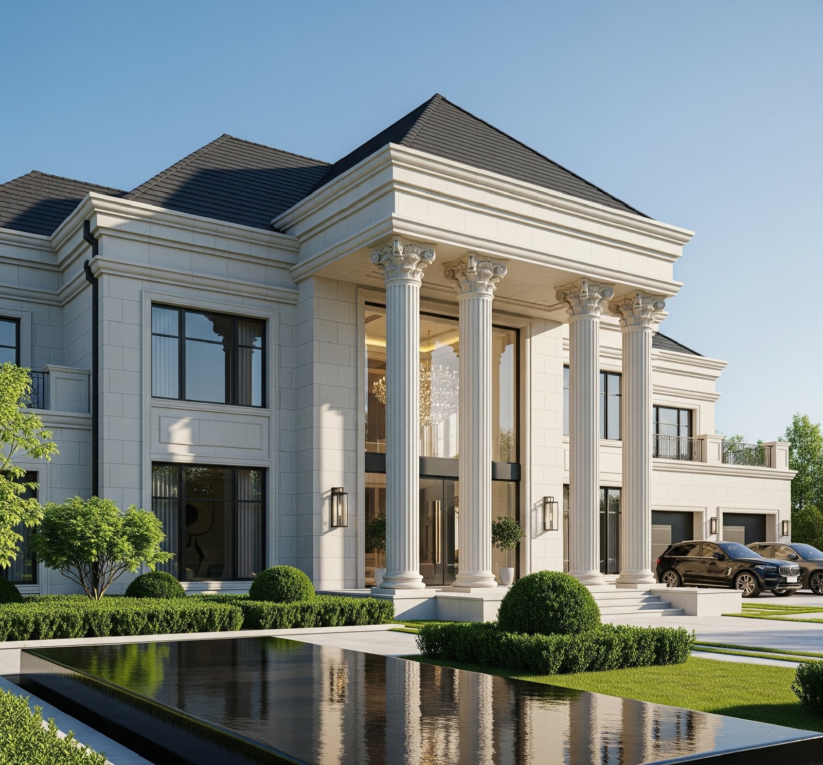 desain rumah mewah dan megah