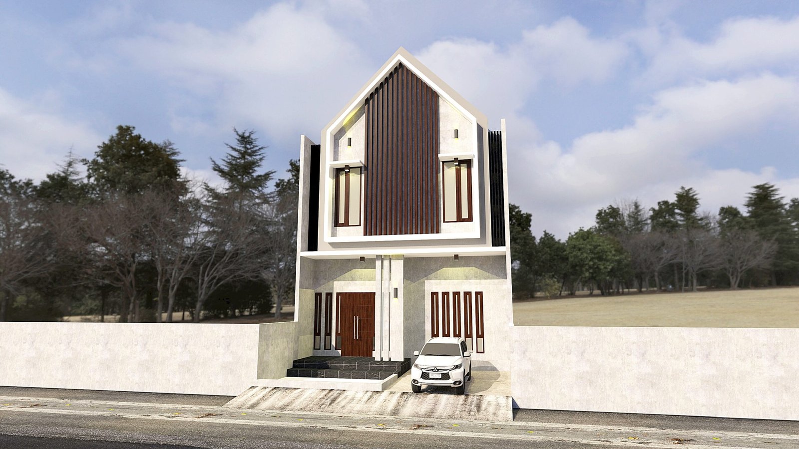 Desain rumah tumbuh vertikal