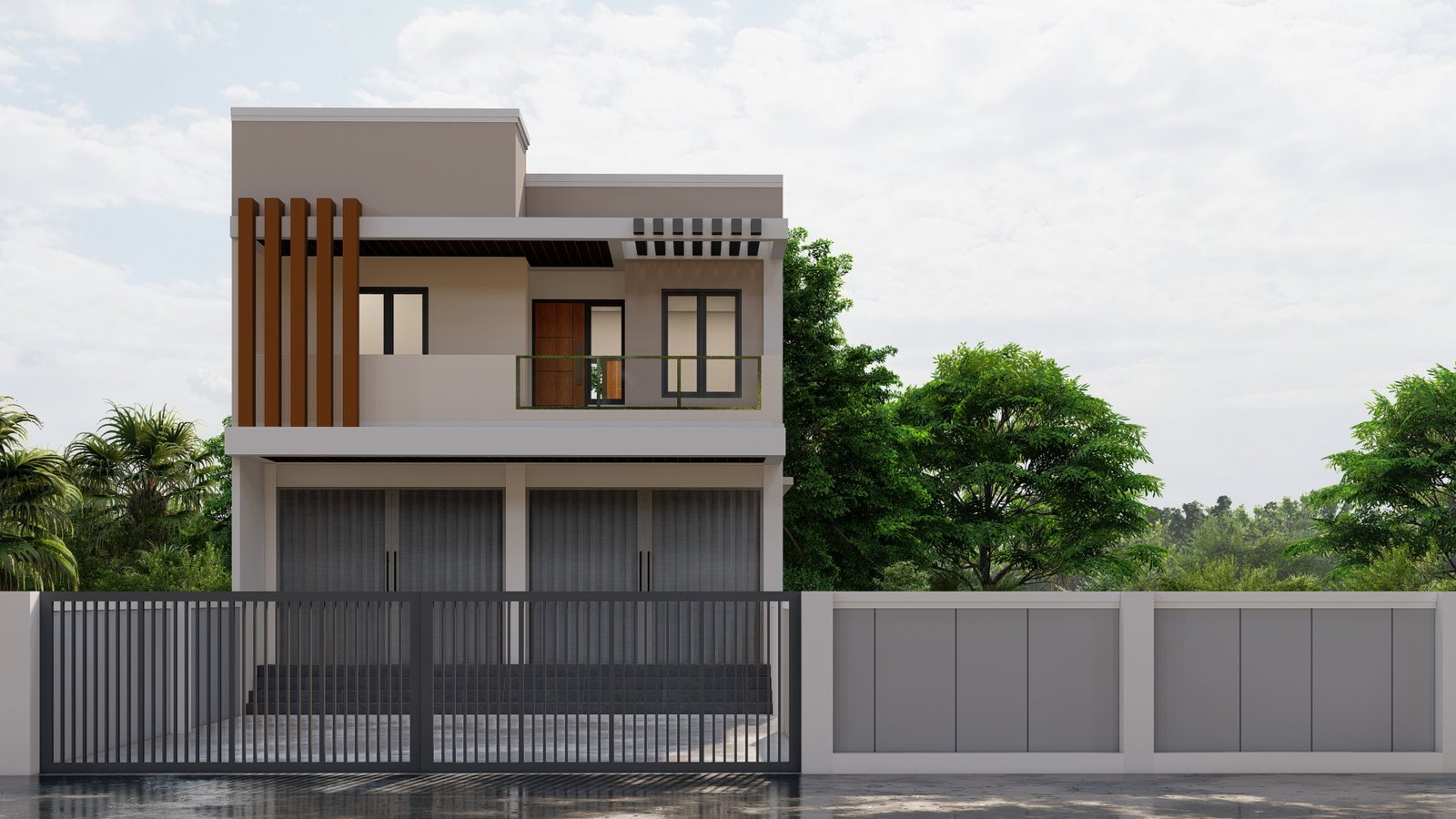 Desain Ruko 2 Lantai Modern Minimalis yang Fungsional dan Elegan