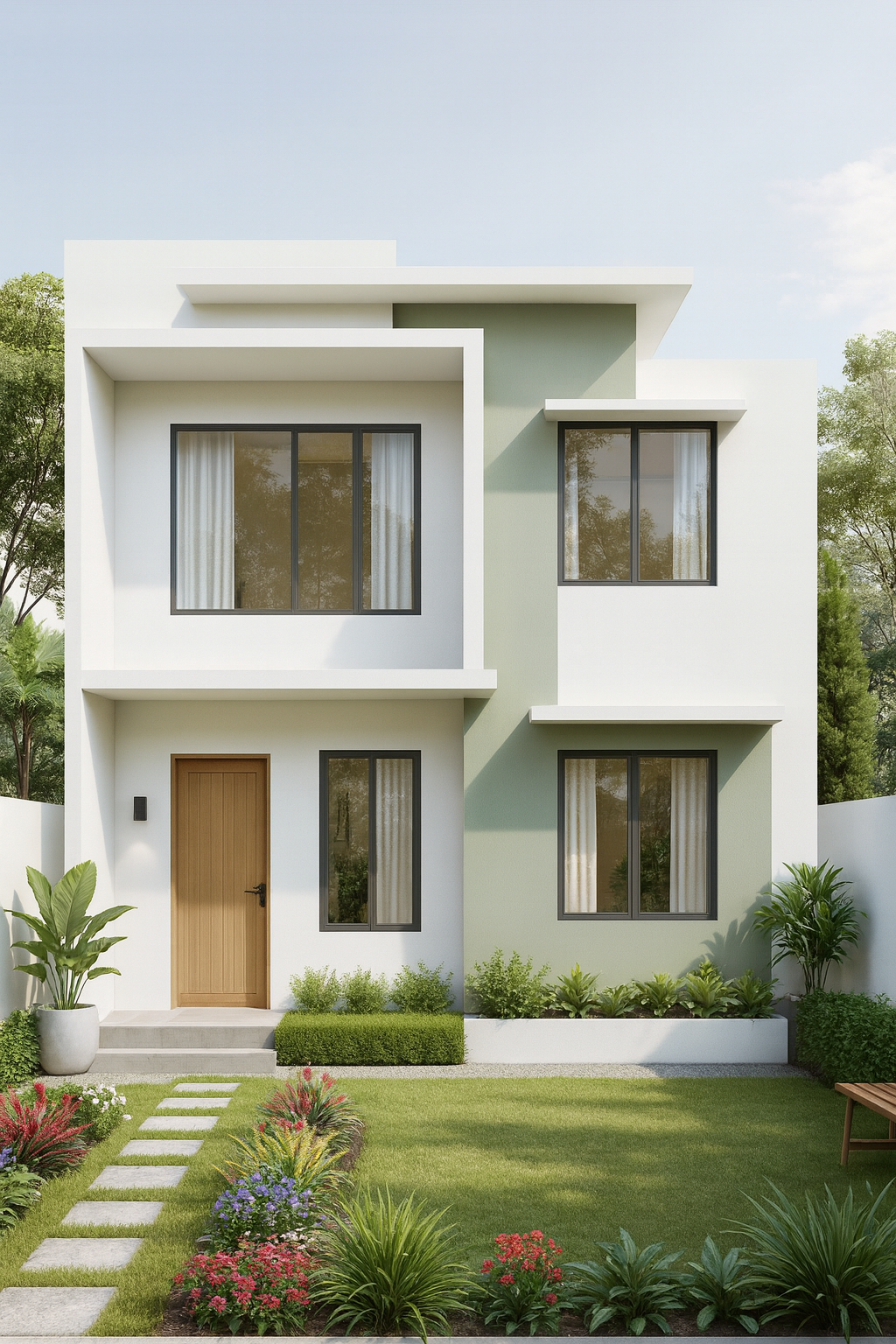 Warna Cat Luar Rumah yang Sejuk dan Elegan untuk Hunian Nyaman