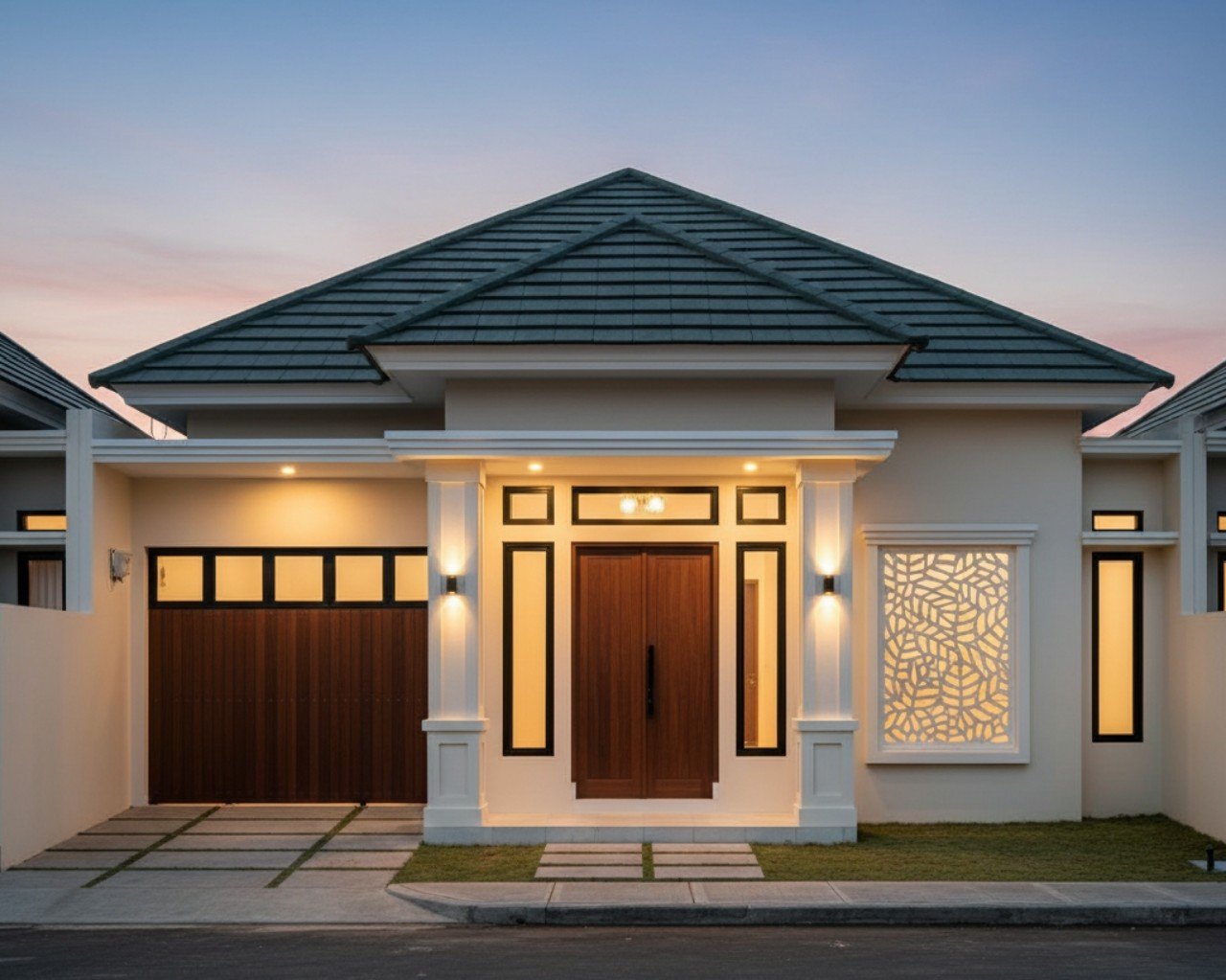 Desain Rumah Minimalis Klasik Pak Dendi