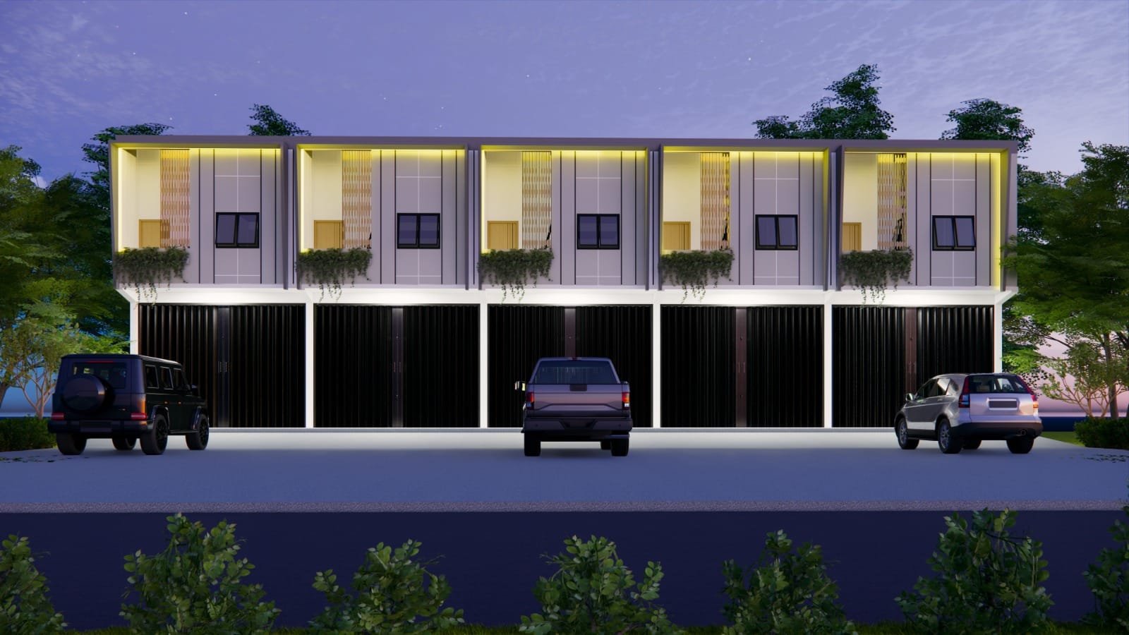 Desain Ruko Modern untuk Usaha di Pekanbaru