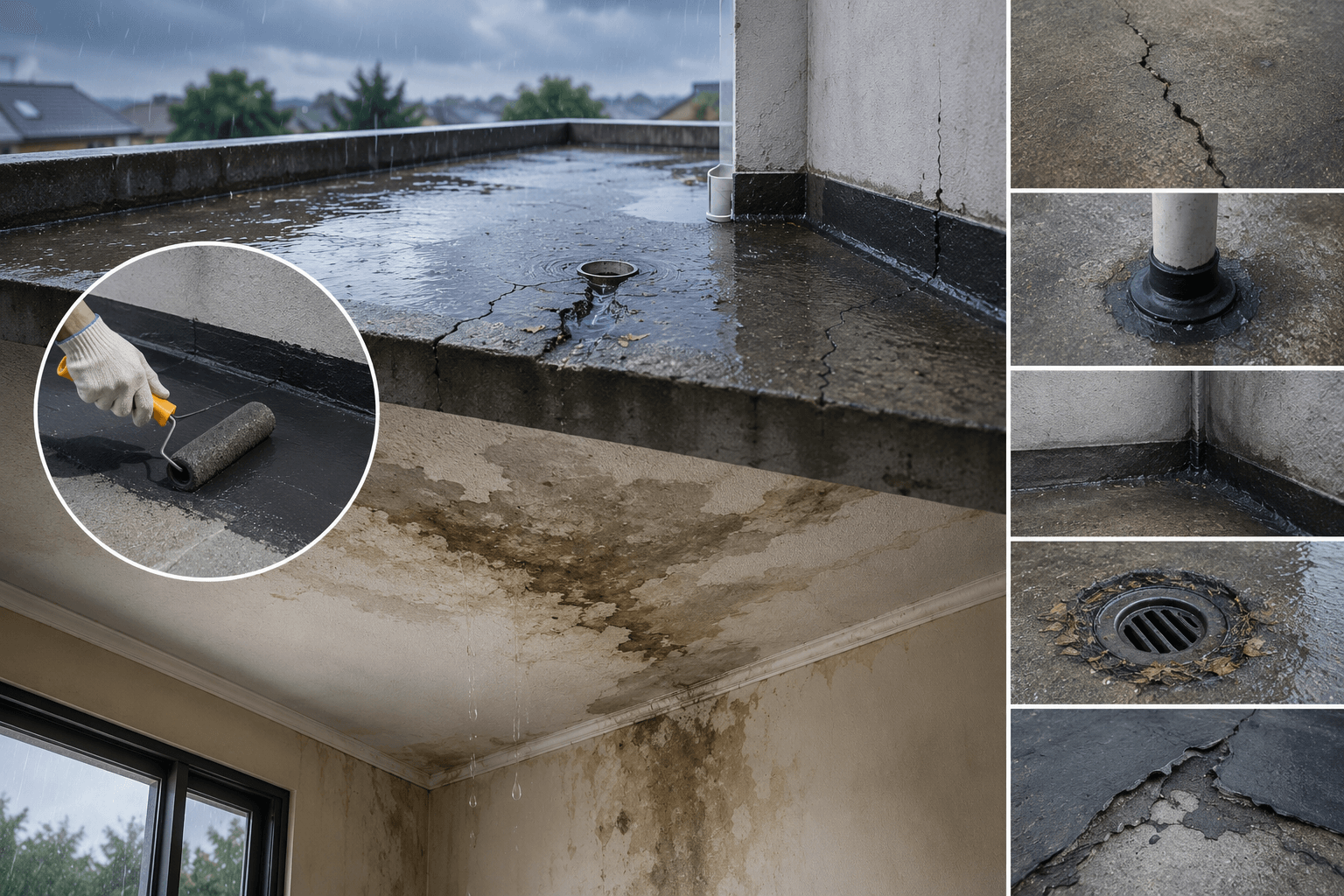 Cara Mengatasi Dak Beton Bocor dan Rembes Saat Musim Hujan